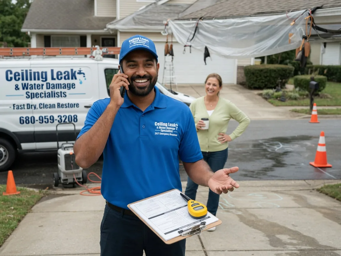 Ceiling Leak Cleanup Chelan Falls, WA FAQs